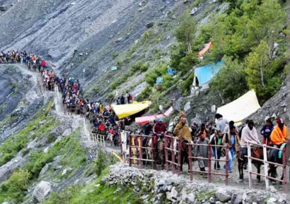 Amarnath Yatra Suspended For 2nd Day Due to Inclement Weather and Landslides