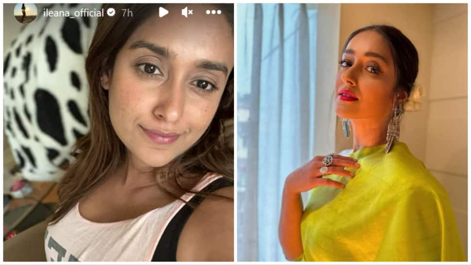 Ileana D&#039;Cruz Posts Selfie, Flaunts Third-Trimester Glow