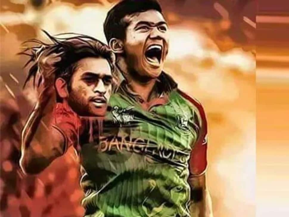 Social media went into a meltdown after a picture of Bangladesh pacer Taskin Ahmed carry the chopped off head of India captain MS Dhoni went viral before the 2016 Asia Cup final. Former head coach Ravi Shastri responded to questions about the episode by stating that the players didn’t read newspapers and that their primary duty was to play cricket. (Source: Twitter)