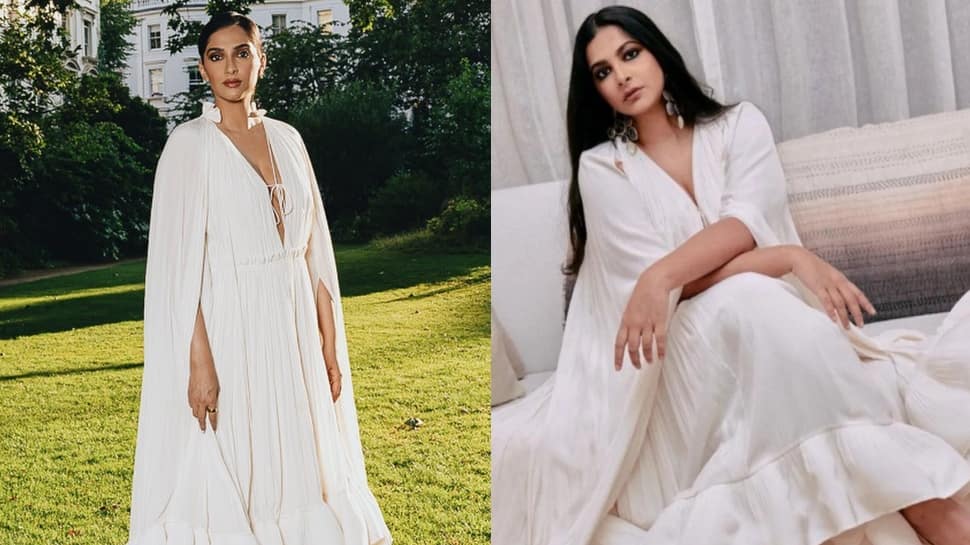 Sonam Kapoor Slays In Sister Rhea&#039;s Long Ruffle Dress, Actress&#039; Look Is Worth More Than Rs 4 Lakh; Deets Inside