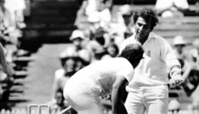 Spat with Dennis Lillee: 