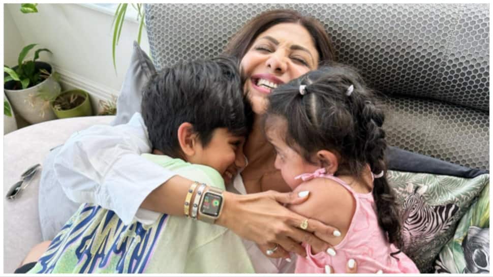 Shilpa Shetty Rejoins Family In London For Vacation