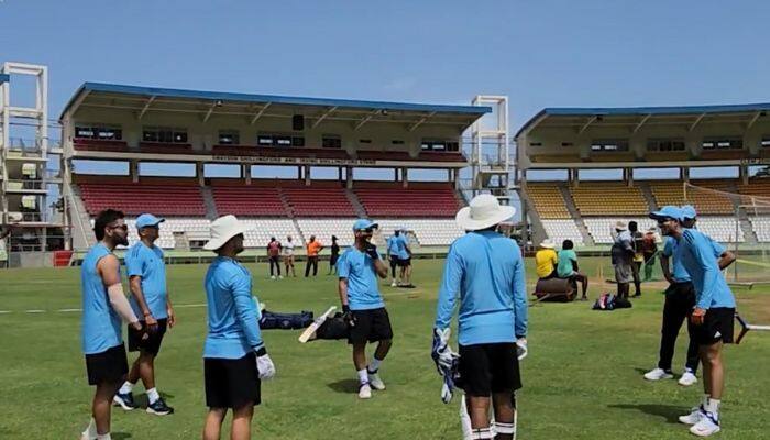 Team India&#039;s Unique Fielding Drill Goes Viral Ahead Of West Indies Test Series - Watch