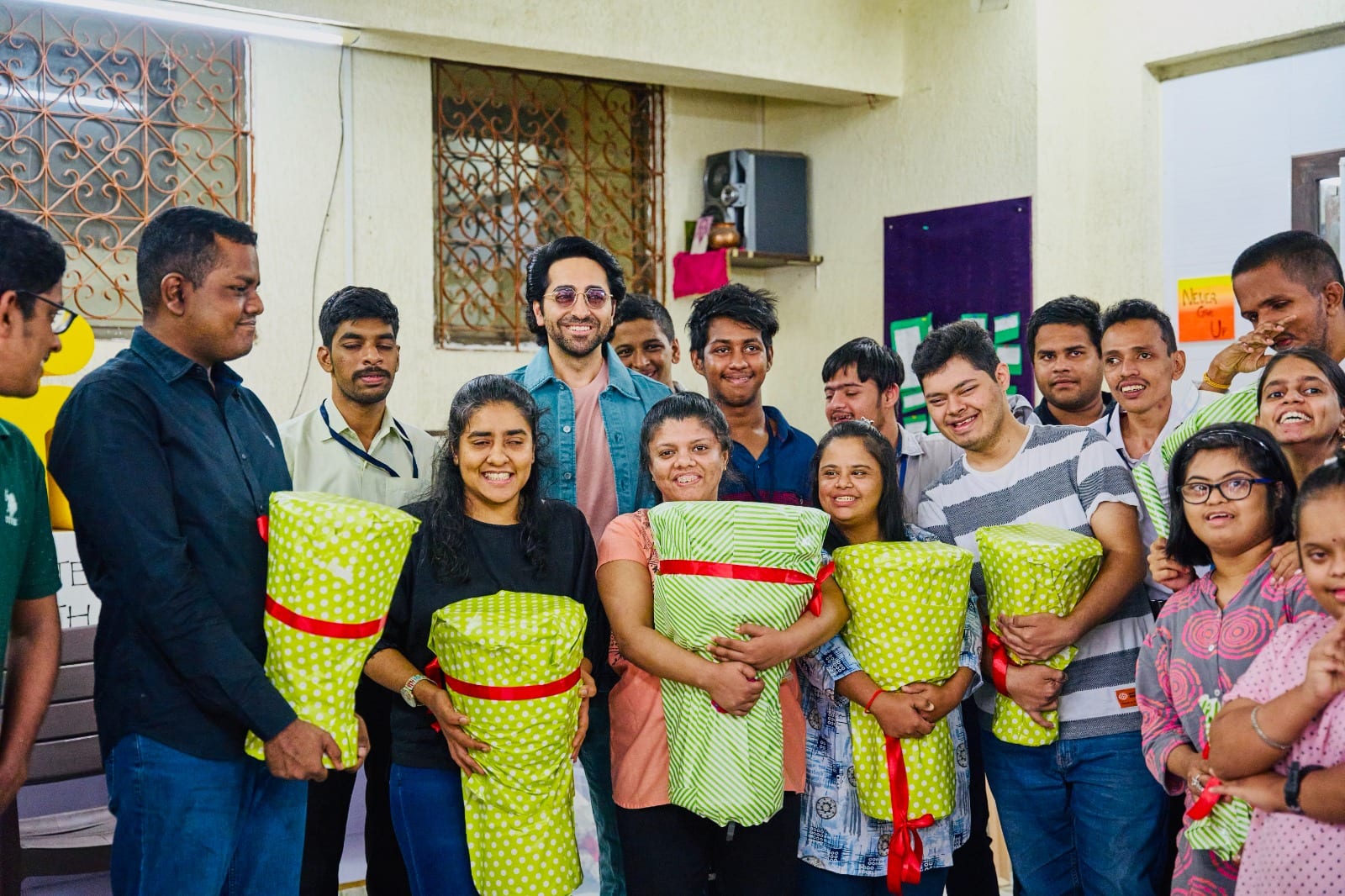 Ayushmann Visits NGO For Differently-Abled Children, Spreads Magic Of Music And Love