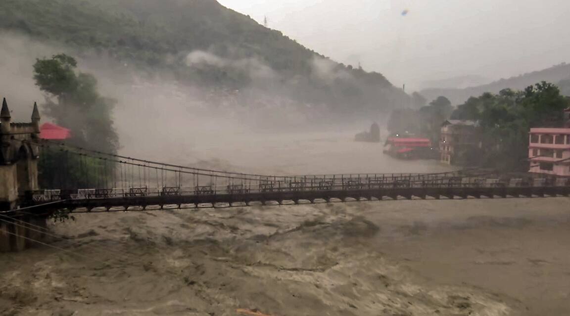 Intense Rains Cause Beas River In Madi To Overflow