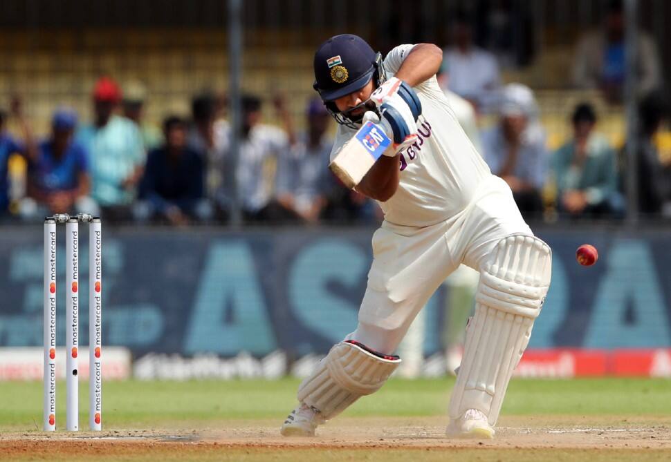 Team India captain Rohit Sharma need 63 more runs to complete 3,500 runs in Test cricket. Rohit has scored 3,437 runs in 50 Tests at an average of 45.22 with 9 centuries and 14 fifties. (Photo: ANI)