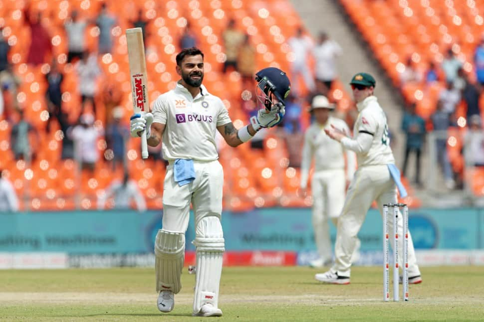 Virat Kohli needs 25 runs to become fifth highest run-scorer for Team India in Test cricket. Kohli has scored 8,479 runs in 109 Tests so far, he can surpass Virender Sehwag, who has 8,503 runs in 103 Tests. (Photo: ANI)