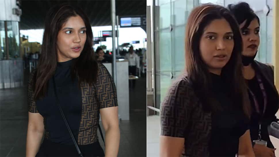 Bhumi Pednekar Spotted Wearing Rs 39,000-Worth Tee At Airport, Leaves Netizens Shocked - Watch