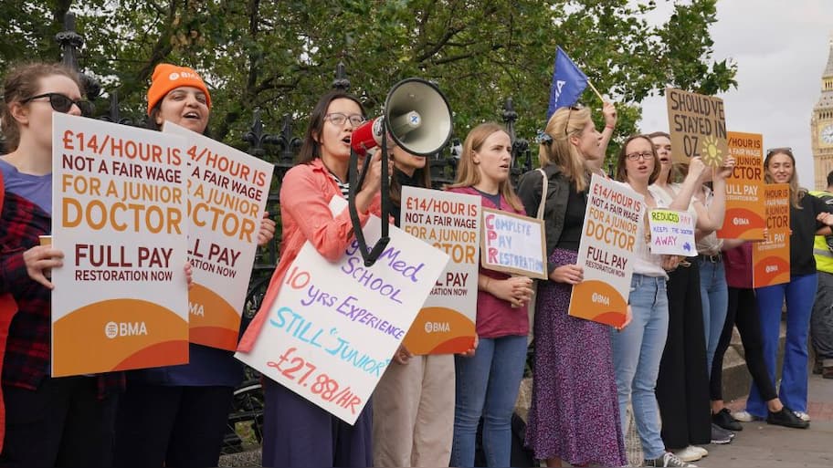 Thousands Of Doctors In England Go On 'Longest-Ever Strike' Over Pay ...