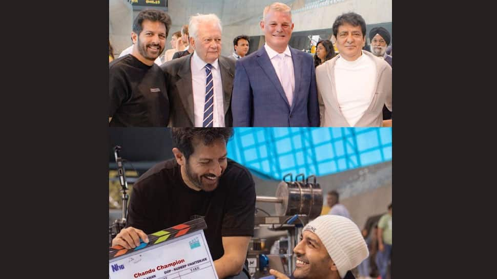 Kartik Aaryan And Kabir Khan Begin Filming Chandu Champion: See Photo