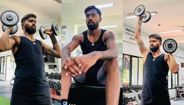 Hardik Pandya Sweats It Out In Gym Ahead Of West Indies T20I Series, Wife Natasa Stankovic Reacts