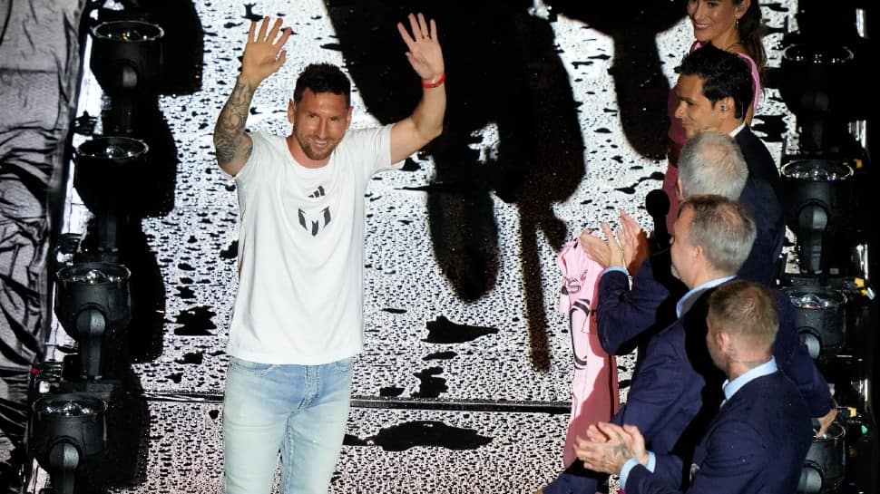 WATCH: Inter Miami Present Lionel Messi In Glittering Ceremony Ahead Of MLS Debut