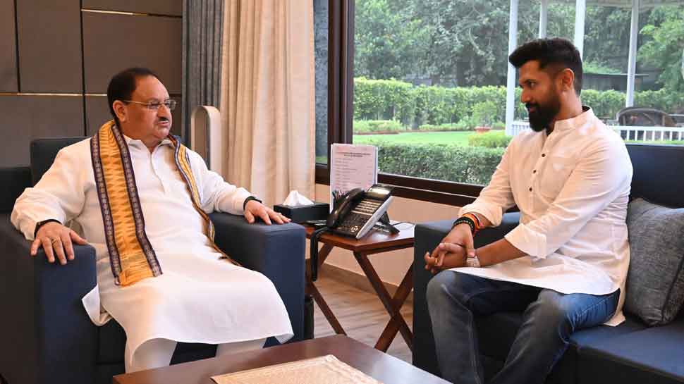 Chirag Paswan Decides To Join NDA, &#039;Welcome To Family,&#039; Says BJP Chief JP Nadda