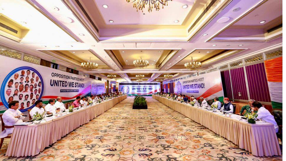 &#039;United We Stand&#039;: Top Leaders Of 26 Opposition Parties Meet In Bengaluru For 2-Day Brainstorming Session