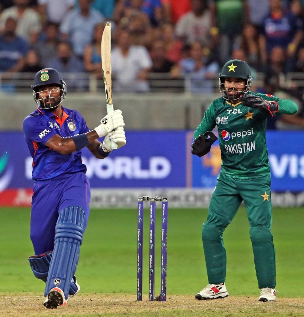 Hardik Pandya's 17-ball 33 and Bhuvneshwar Kumar's 4/26 helped India beat Pakistan by five wickets in an Asia Cup 2022 league stage match. (Photo: ANI)