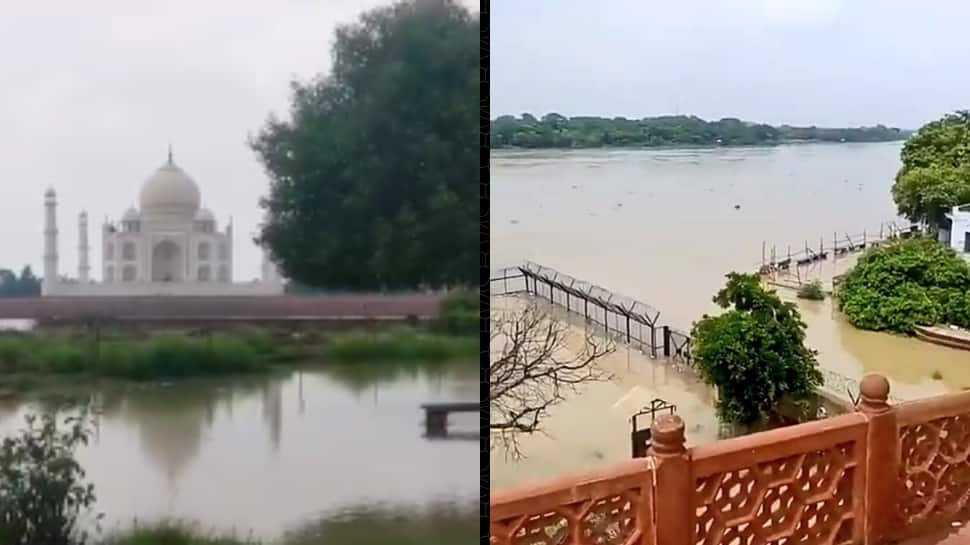 Yamuna Level Rises Drastically To Reach Taj Mahal’s Walls: Netizens React