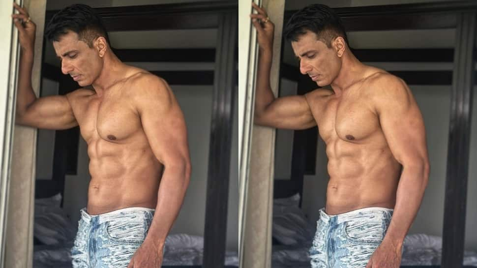 Sonu Sood Drops Shirtless Pics Flaunting His Jaw-Dropping Abs