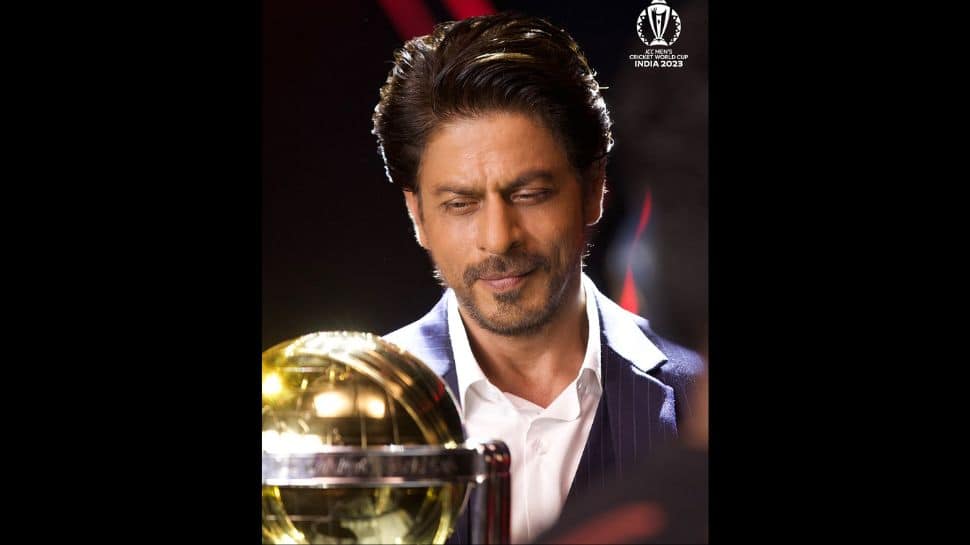 ODI World Cup 2023: Shah Rukh Khan’s Picture With Trophy Shared By ICC Goes Viral
