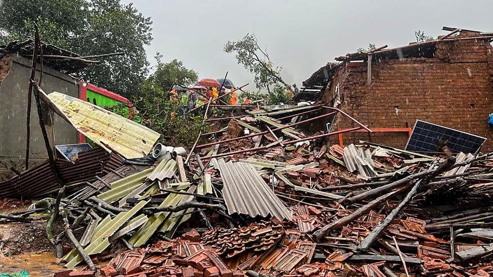 Maharashtra Rains: Landslide Kills 16 In Raigad, 17 Houses Destroyed; Search And Rescue Ops Underway