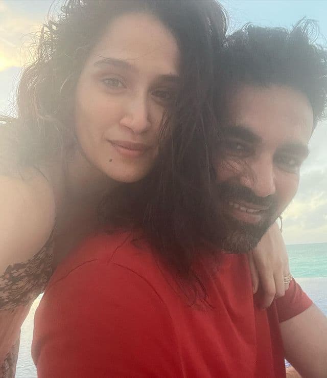 Zaheer Khan and Sagarika Ghatge