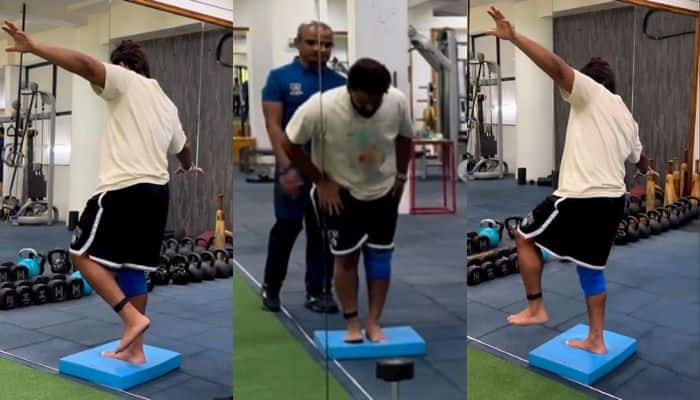 Watch: Rishabh Pant&#039;s Using THESE Methods To Get Fit Ahead Of ODI World Cup 2023