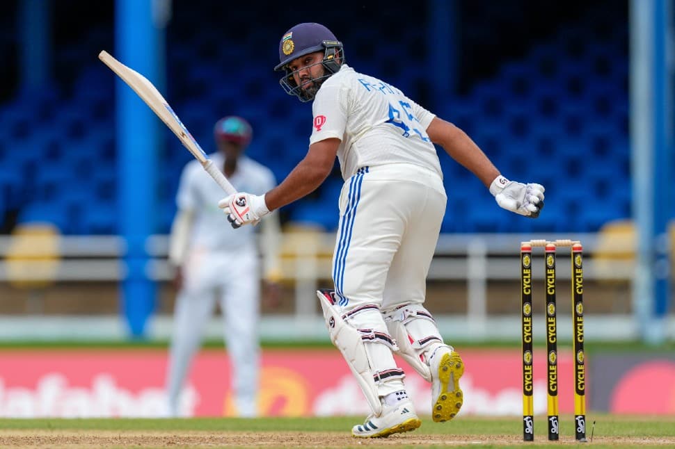 Team India skipper Rohit Sharma became the third highest run-getter in international cricket among active players. Rohit while scoring 80 went past Australia opener David Warner and now has 17,298 runs. (Photo: AP)