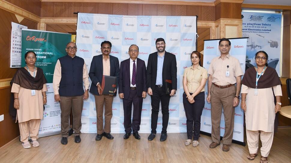 Bharat Electronics Limited Signs MoU With CoRover To Leverage AI-Driven Business Opportunities In Defence - Vimarsana News