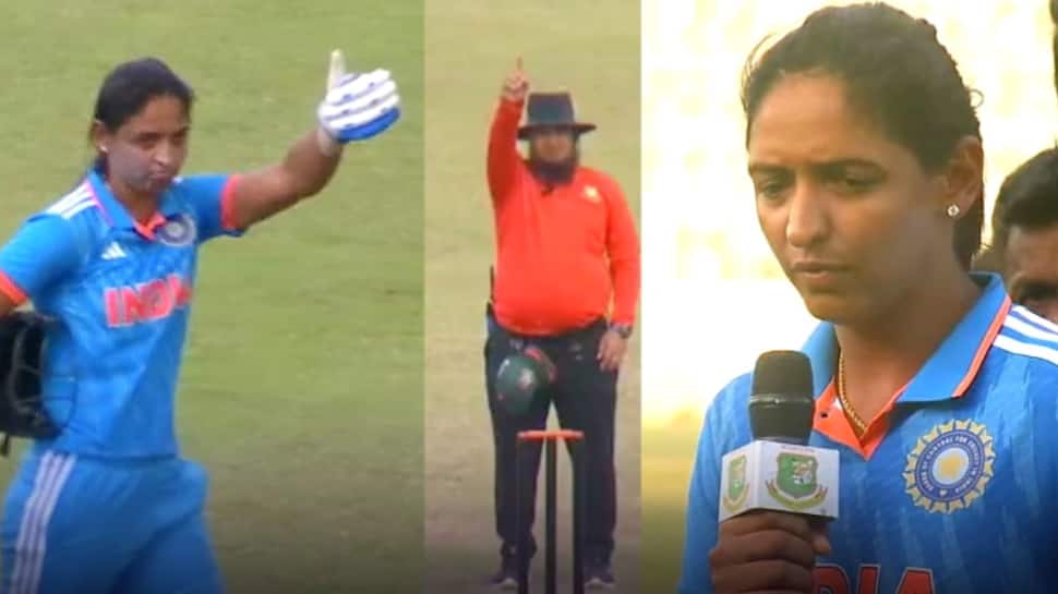 IND-W vs BAN-W: Harmanpreet Kaur Blasts At Official For &#039;Pathetic Umpiring&#039; After India vs Bangladesh 3rd ODI End In Tie 