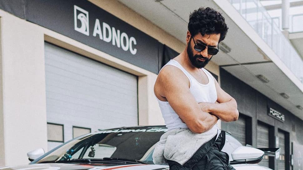 Vicky Kaushal Heads Out For Morning Drive On Rainy Sunday