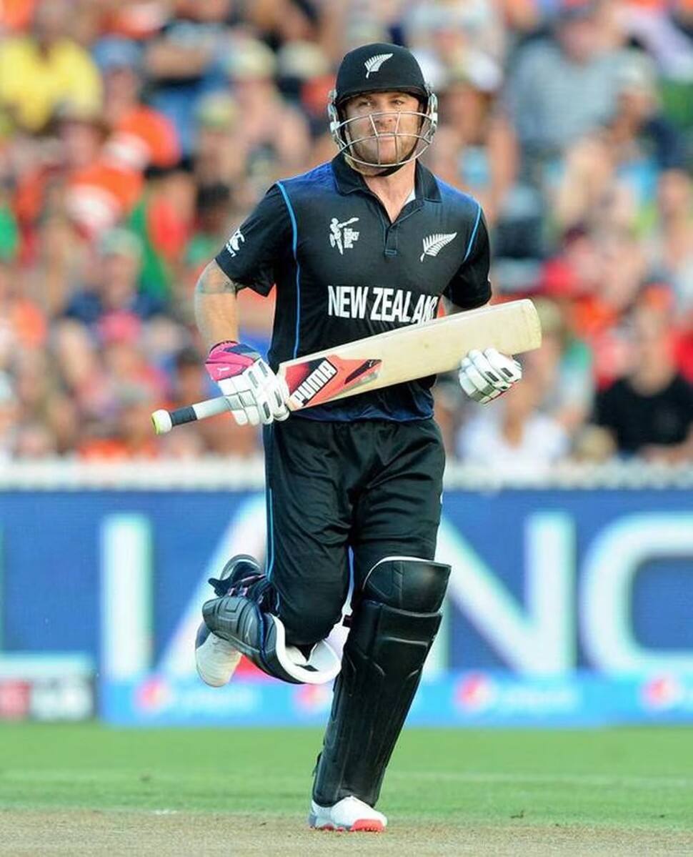 Former New Zealand captain and current England head coach ended his international career with 398 sixes in 432 matches. (Source: Twitter)