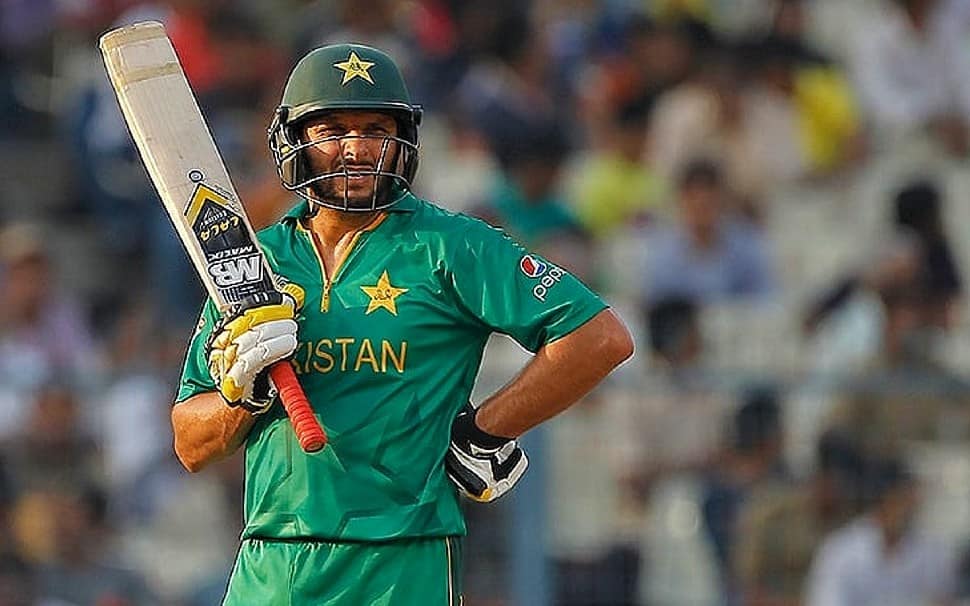 Former Pakistan captain and all-rounder Shahid Afridi has the third-highest number of sixes in international cricket. Afridi ended his career with 476 sixes in 524 matches. (Source: Twitter)