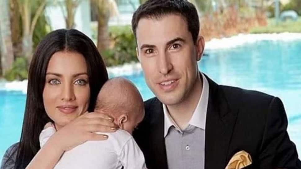 Celina Jaitly And Peter Haag