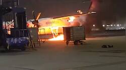 SpiceJet Plane Catches Fire At Delhi Airport After Getting DGCA Clearance
