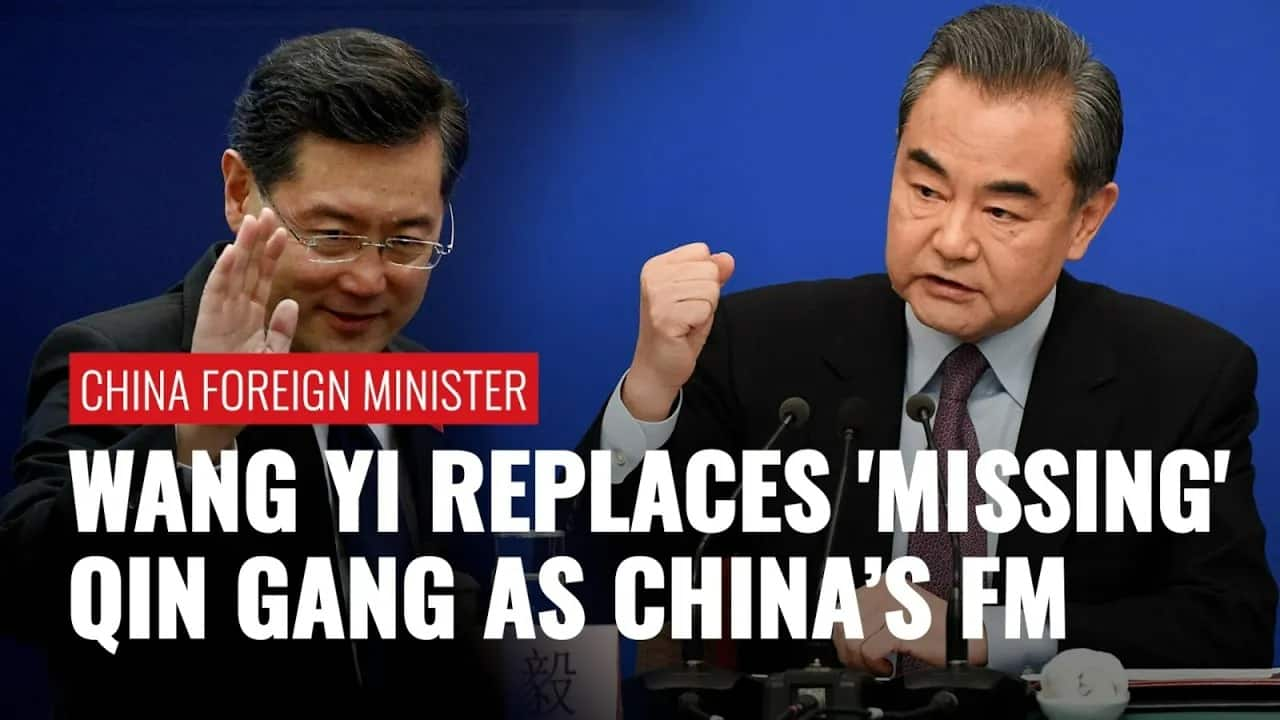 China Recalls Wang Yi As Foreign Minister, Removes 'Missing' Qin Gang ...