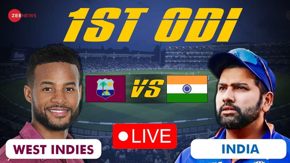 HIGHLIGHTS IND VS WI, 1st ODI Full Scorecard India Win By 5 Wickets