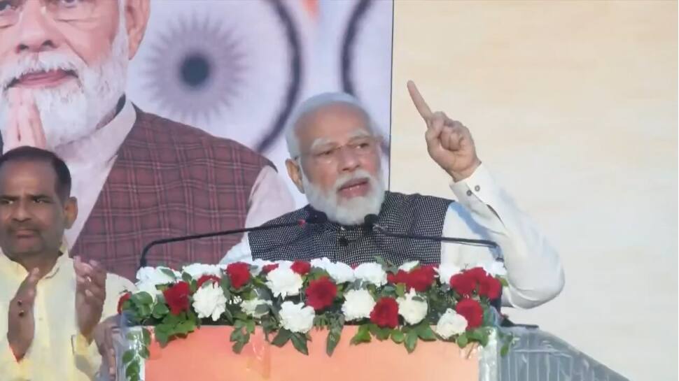 &#039;Dark Deeds&#039; Of Congress Recorded In &#039;Red Diary&#039;, Will Defeat Party In Rajasthan Elections: PM Modi In Sikar