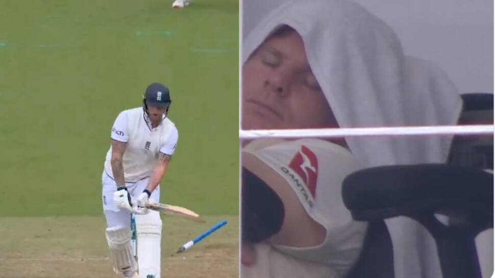 Steve Smith Falls Asleep In Dressing Room, Mitchell Starc Destroys Ben Stokes&#039; Stumps; WATCH Key Moments From Day 1 Of 5th Ashes Test