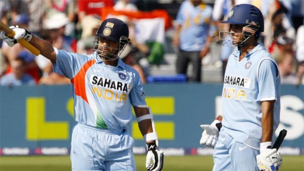 Sachin Tendulkar and Sourav Ganguly