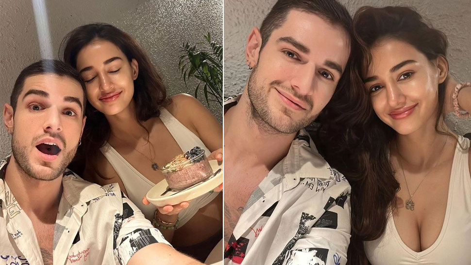 Disha Patani Steps Out On Date Night With A Dashing Mystery Man, Gives Shy Smiles To Paps - Watch Disha Patani Steps Out On Date Night With A Dashing Mystery Man, Gives Shy Smiles To Paps - Watch