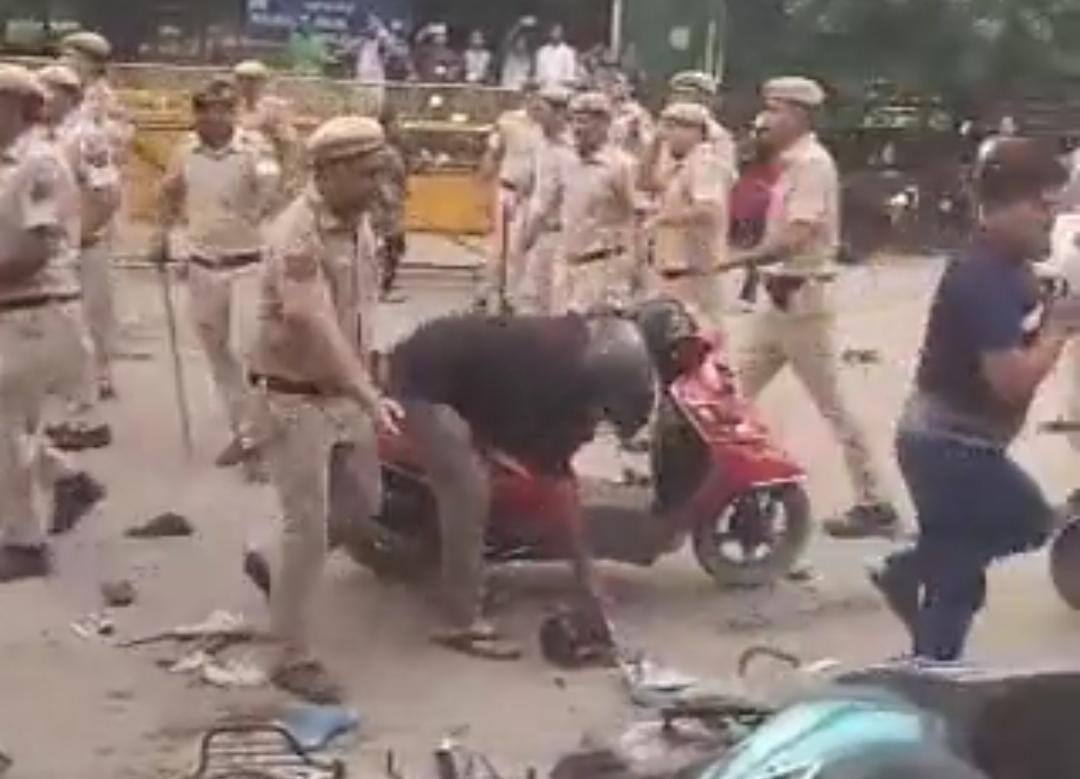Chaos Erupts During Moharram Procession in Delhi's Nangloi: Stones Thrown at Police, Several Injured - Vimarsana News