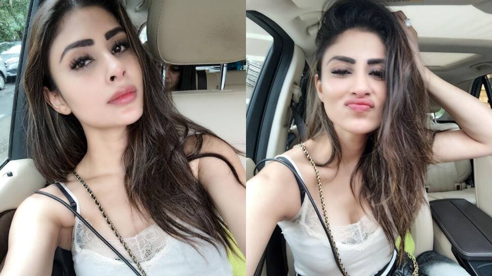 Mouni Roy Drops Goofy Pictures In Stunning Embroidered Top, Mini Skirt; Fans Call Her &#039;Beauty Queen&#039;