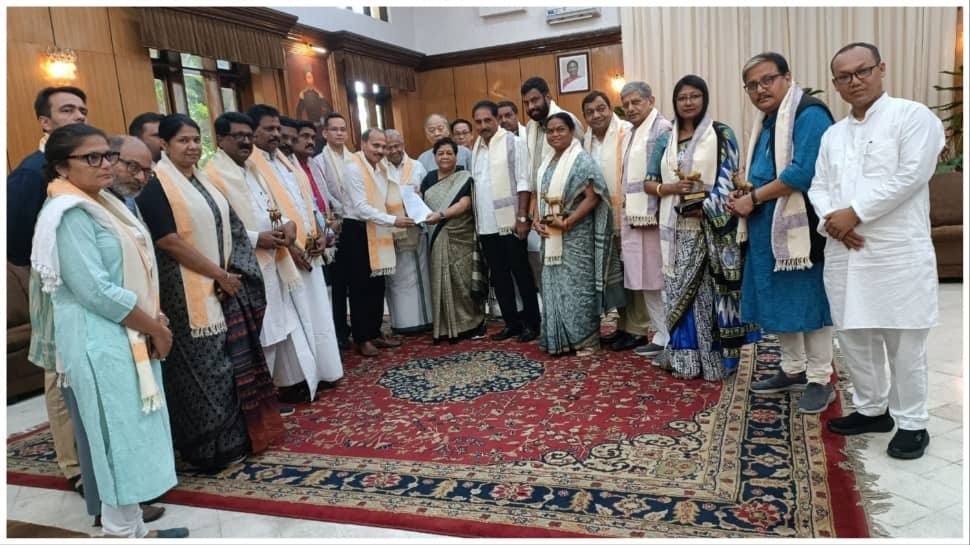 &#039;Shared Whatever We Experienced&#039;: Oppn Delegation Meets Manipur Governor, Submits Memorandum
