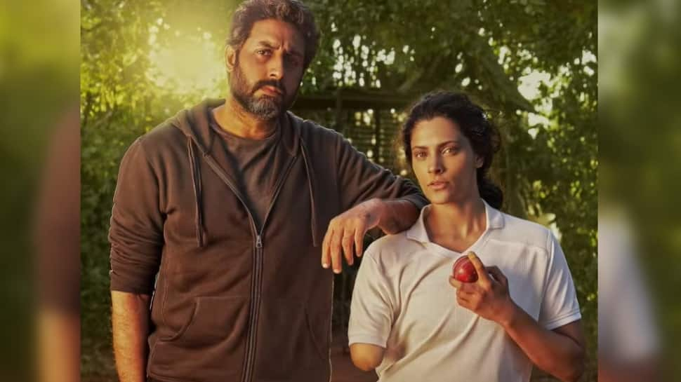 Bollywood News: Abhishek Bachchan, Saiyami Kher Look Promising In &#039;Ghoomer&#039; First Look Motion Poster