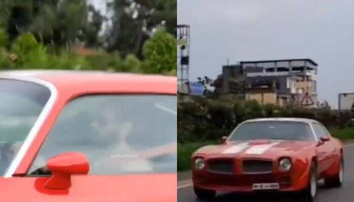 Watch: MS Dhoni&#039;s Vintage Car Joyride On Ranchi Highway Takes Internet By Storm, Video Goes Viral