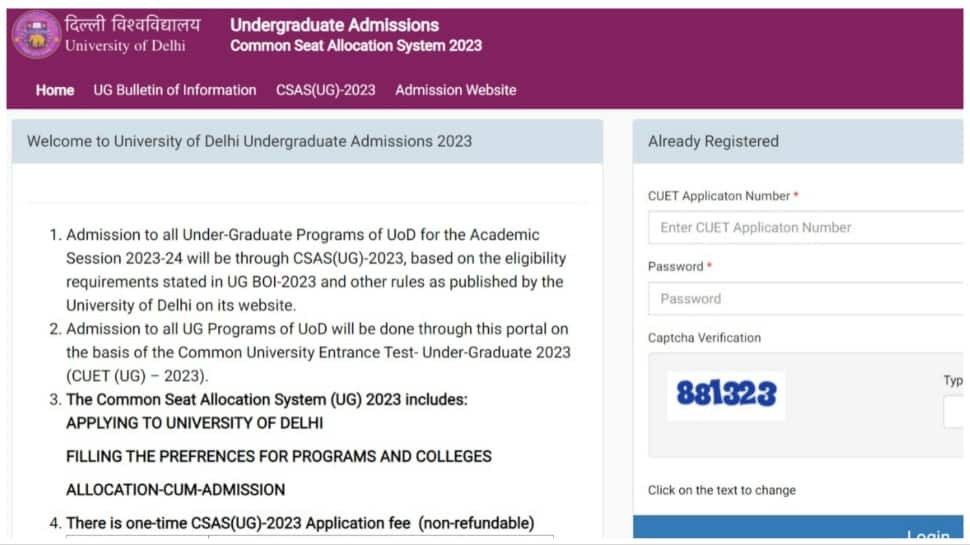 DU UG Admission 2023: 1st Merit List To Be Out Tomorrow On admission.uod.ac.in, Check Official Time &amp; More Here