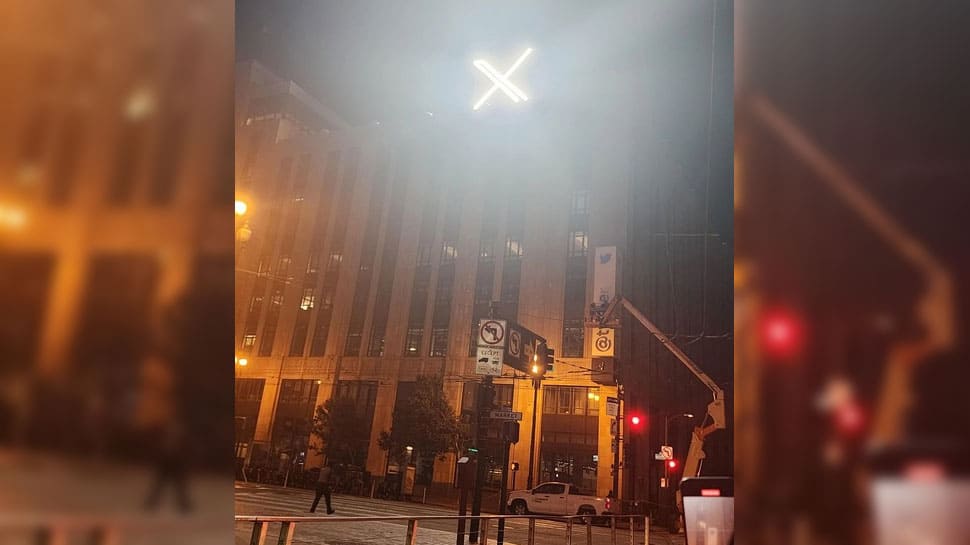 X Sign Taken Down From Twitter Headquarters Following Complaints