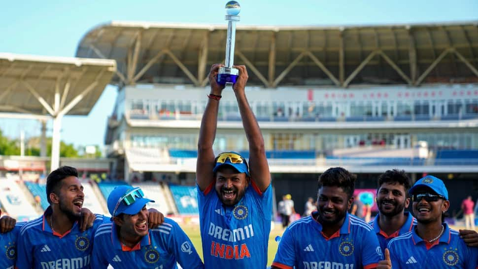 Team India secured their record 13th successive ODI series win over West Indies since 2006. India holds the world record for most consecutive bilateral ODI series against a nation. (Photo: AP)