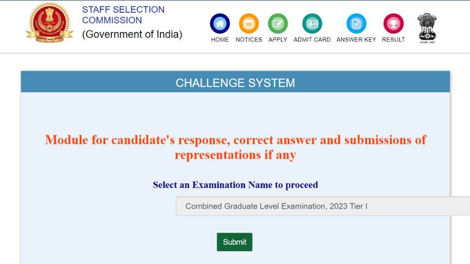 SSC CGL Tier 1 Answer Key 2023 Released At ssc.nic.in- Direct Link, Steps To Download Here - Vimarsana News
