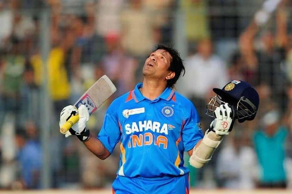 Indian cricket legend Sachin Tendulkar is in No. 3 position with 971 runs in 23 matches at an average of 51.1 with 2 hundreds and 7 fifties. (Source: Twitter)