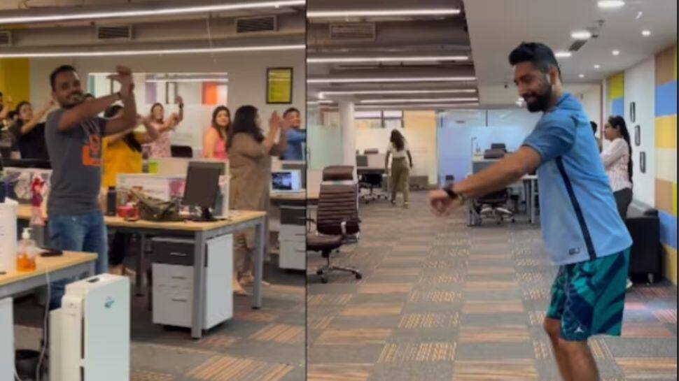 &#039;Bas Aisa Office Mil Jaaye&#039;: Video Of Employees Doing Bhangra In Office Goes Viral - WATCH